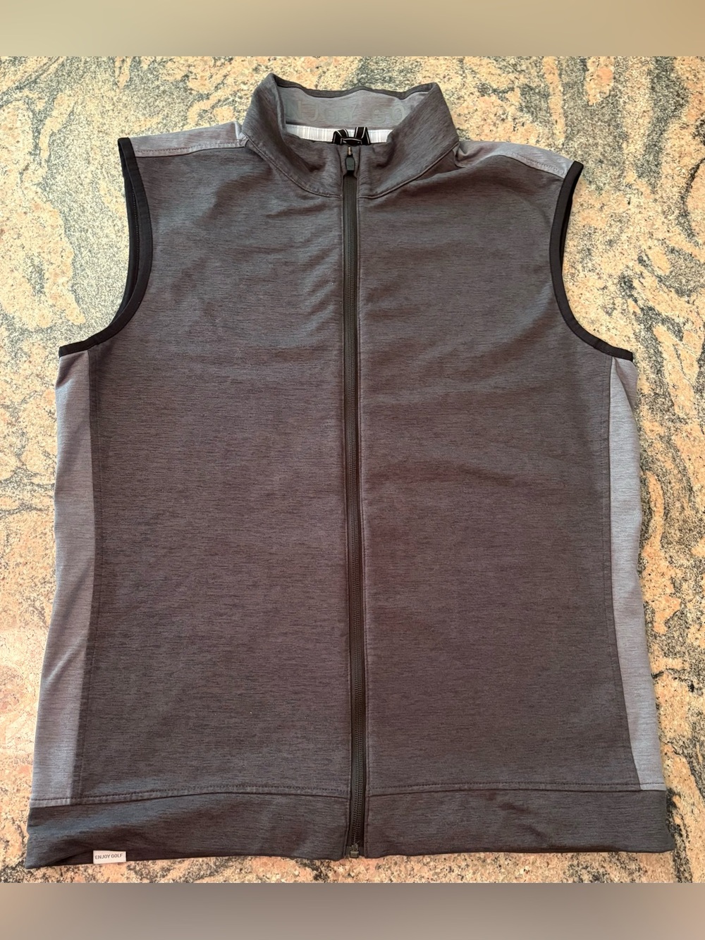 Puma Golf Men's Cloudspun Full Zip Performance Vest, Size M